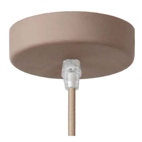 Lucide MAURO - Suspension Chambres d'enfant - 1xE27 - Taupe - détail 4